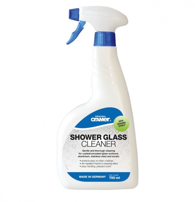 Cramer Shower glass cleaner NotJustTaps.co.uk